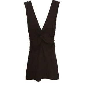 Frenchi Nordstrom bp brown top medium